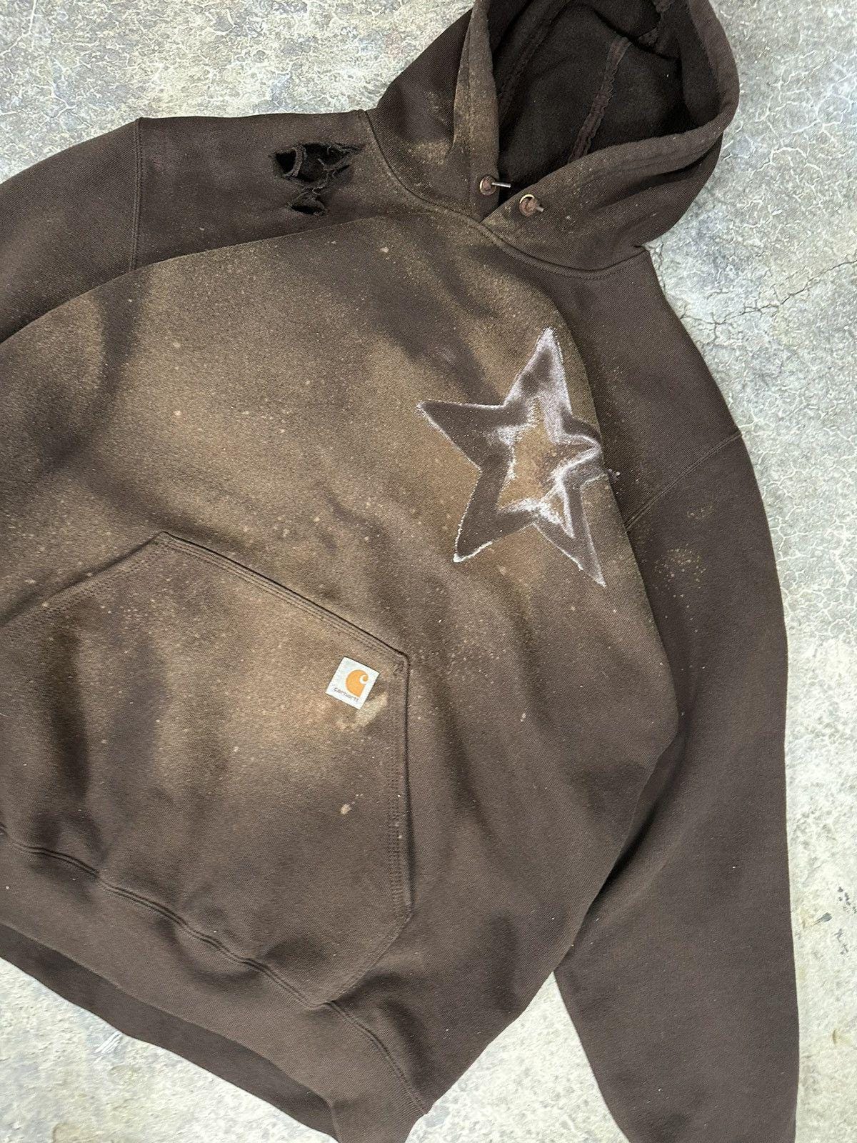 Vintage Distressed Carhartt Hoodie