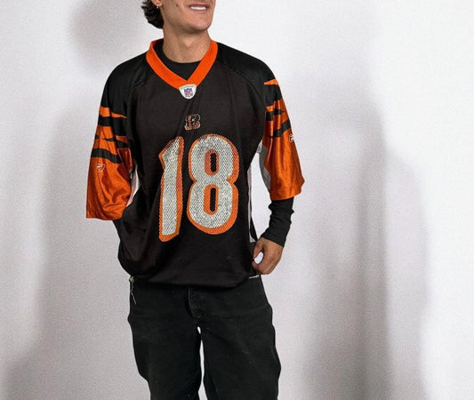 Vintage Distressed Bengals Mesh Jersey