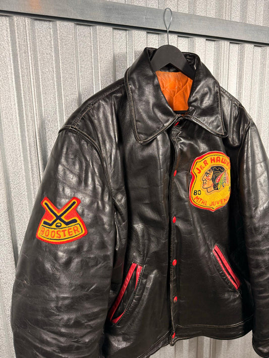 Vintage Chicago Blackhawks Varsity Jacket