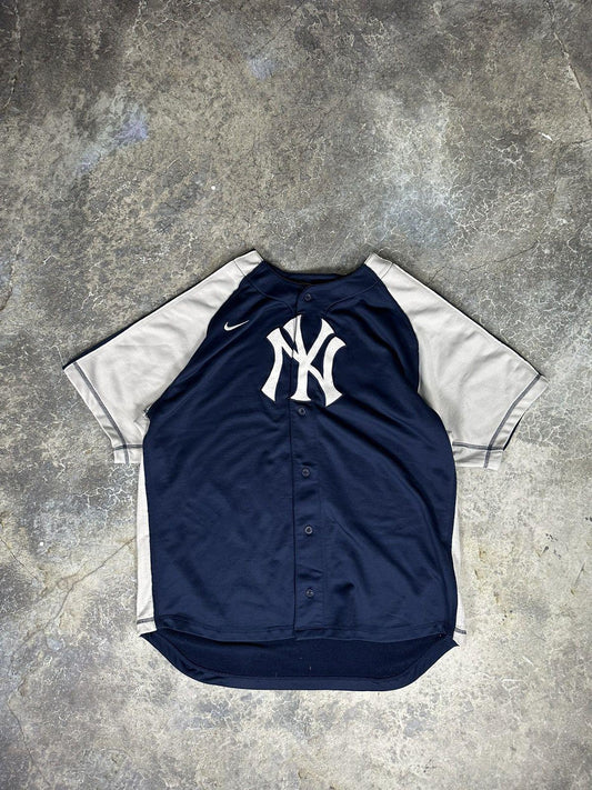 Vintage Nike New York Yankees Embroidered Jersey