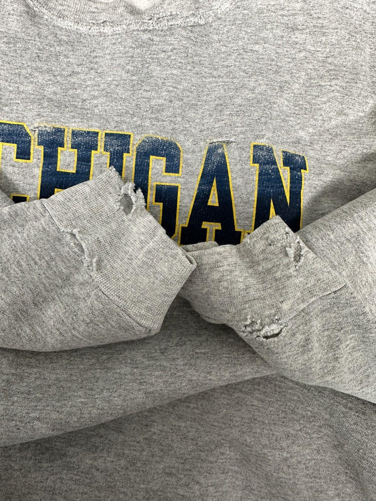 Vintage Michigan State Thrashed Crewneck
