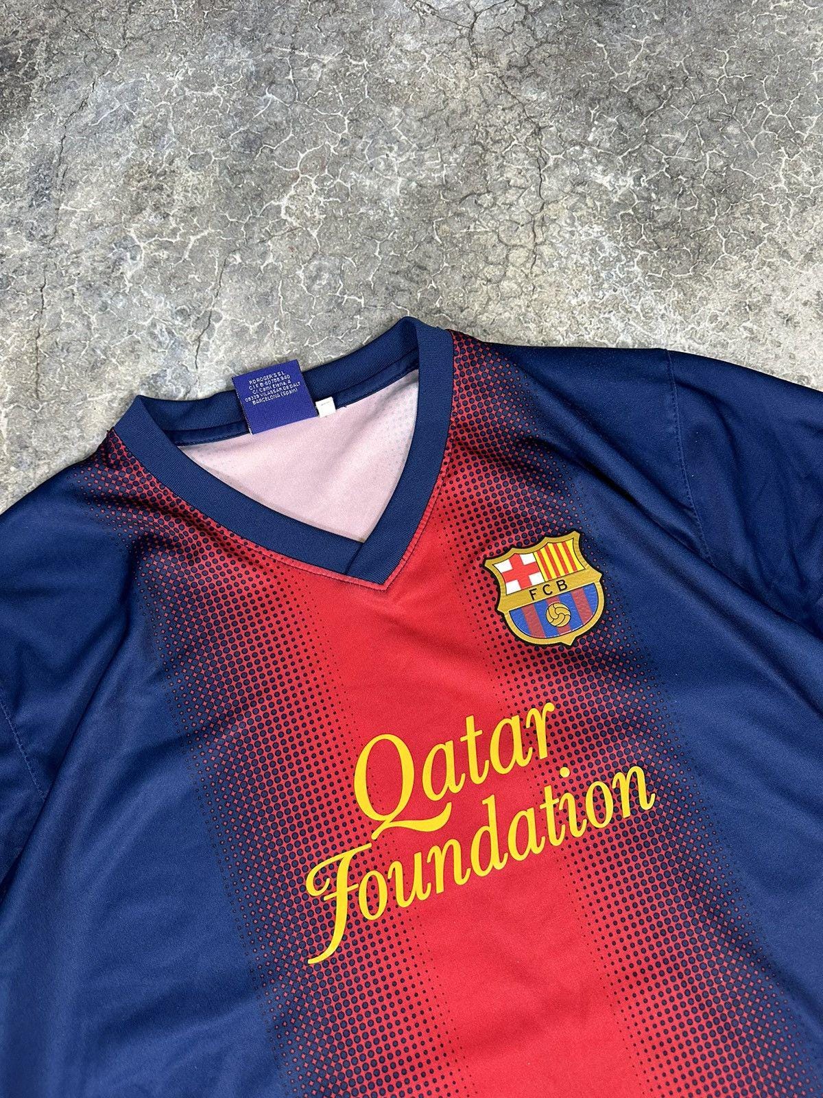 Vintage Barcelona FC Messi jersey