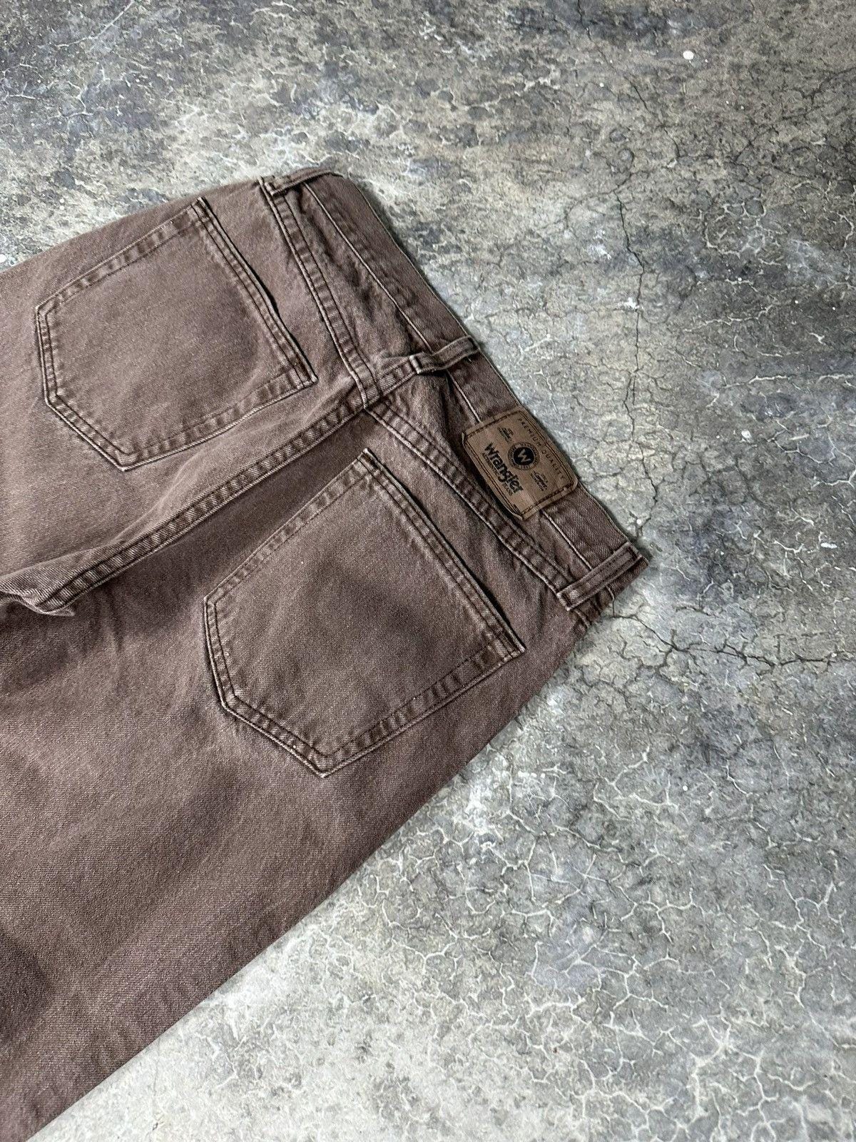 Vintage Mocha Brown Wrangler Jeans