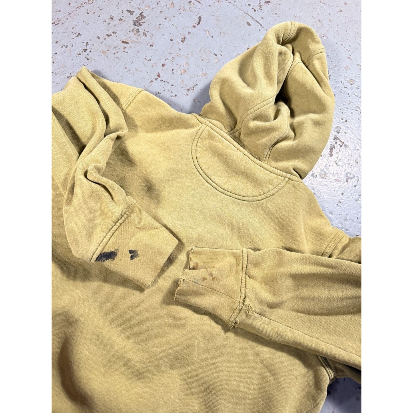Vintage Perfectly Faded Distressed Carhartt Quarter zip
