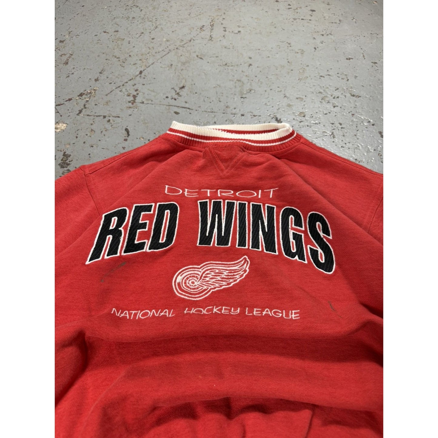 Vintage Detroit Red Wings Distressed Crewneck