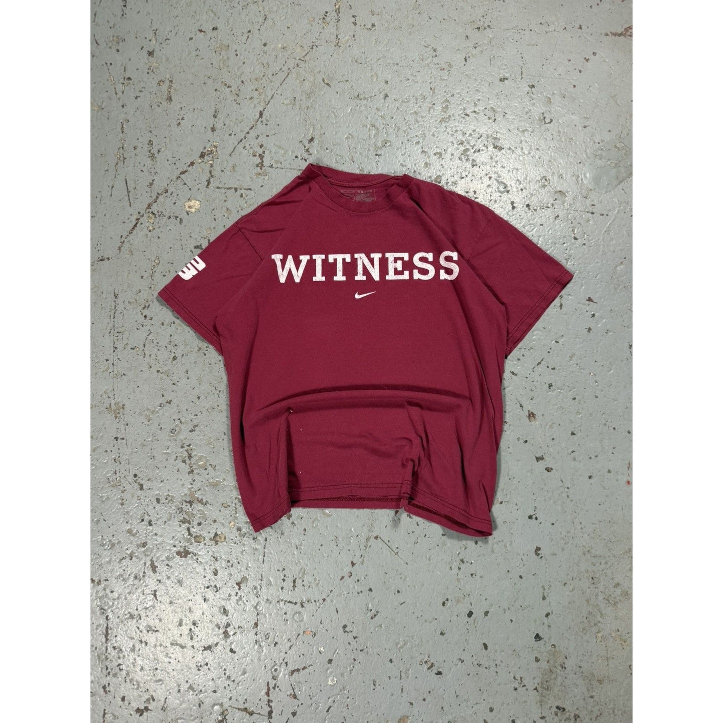 Vintage Thrashed Nike Witness College Tee