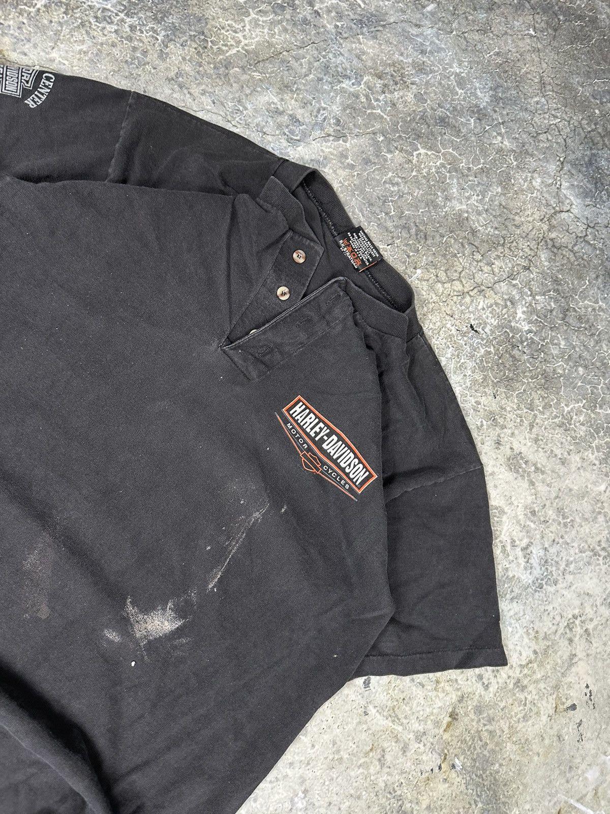 Vintage Harley Davidson Button up