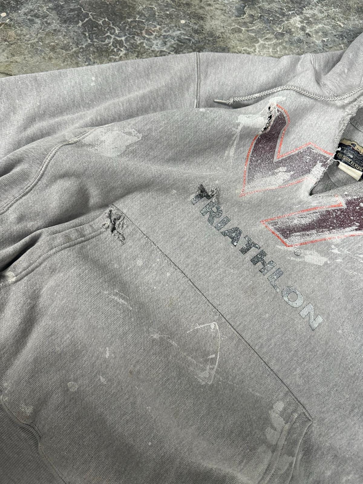 Thrashed Virgina Tech Hoodie