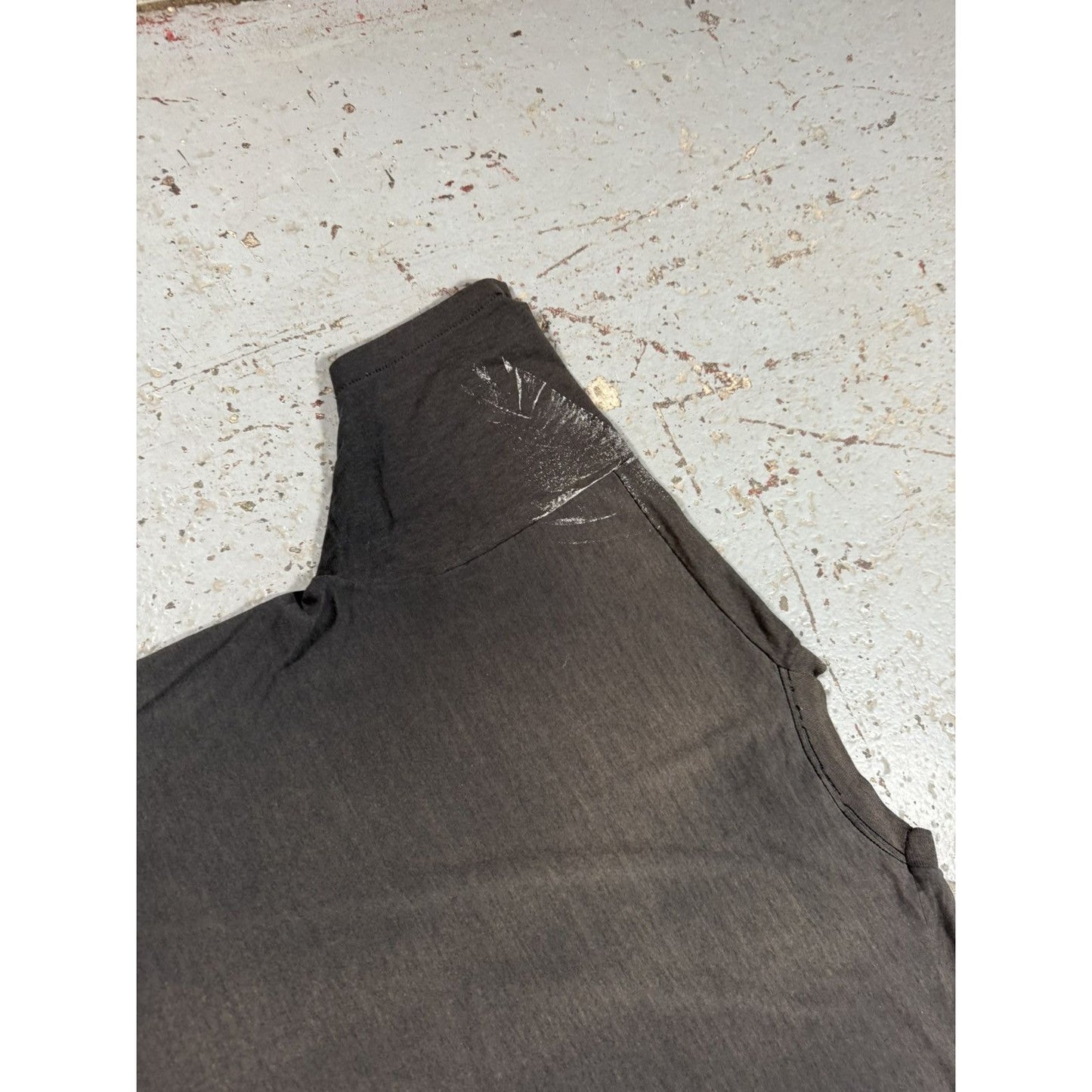 Vintage Distressed Sun Faded Labatt Ice Beer Paint Tee