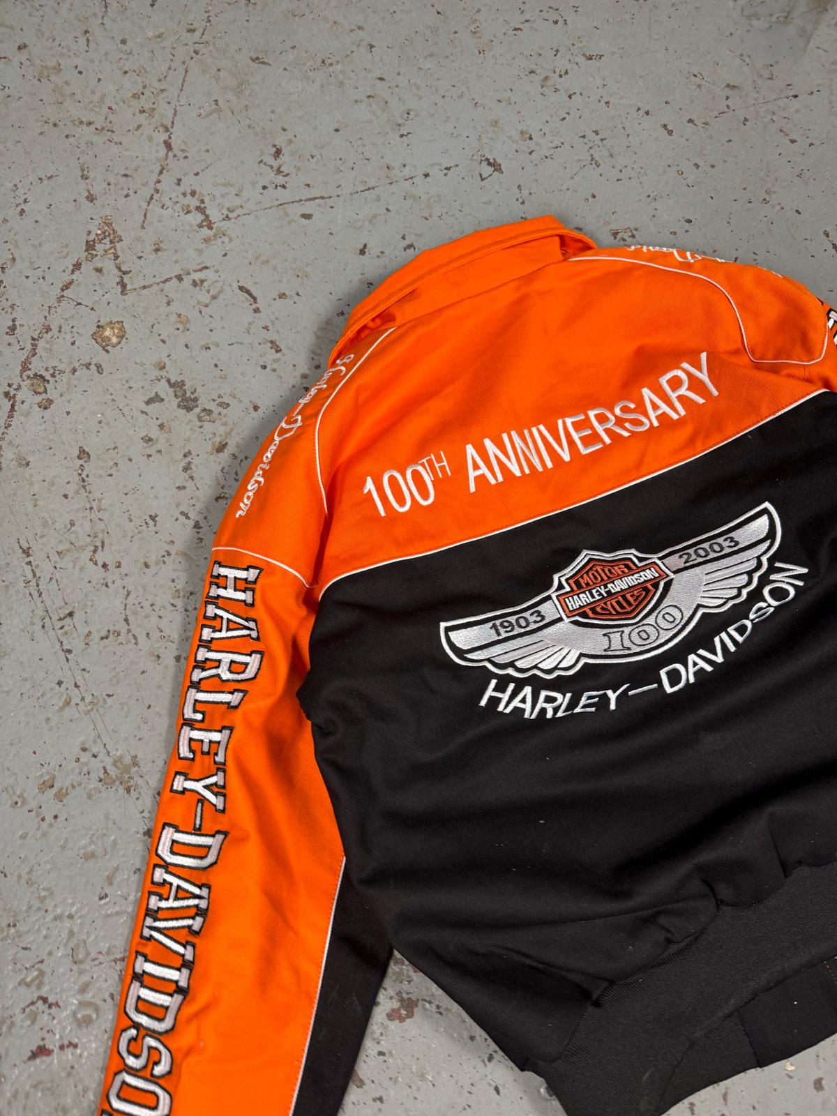 Vintage Harley Davidson NASCAR Jacket