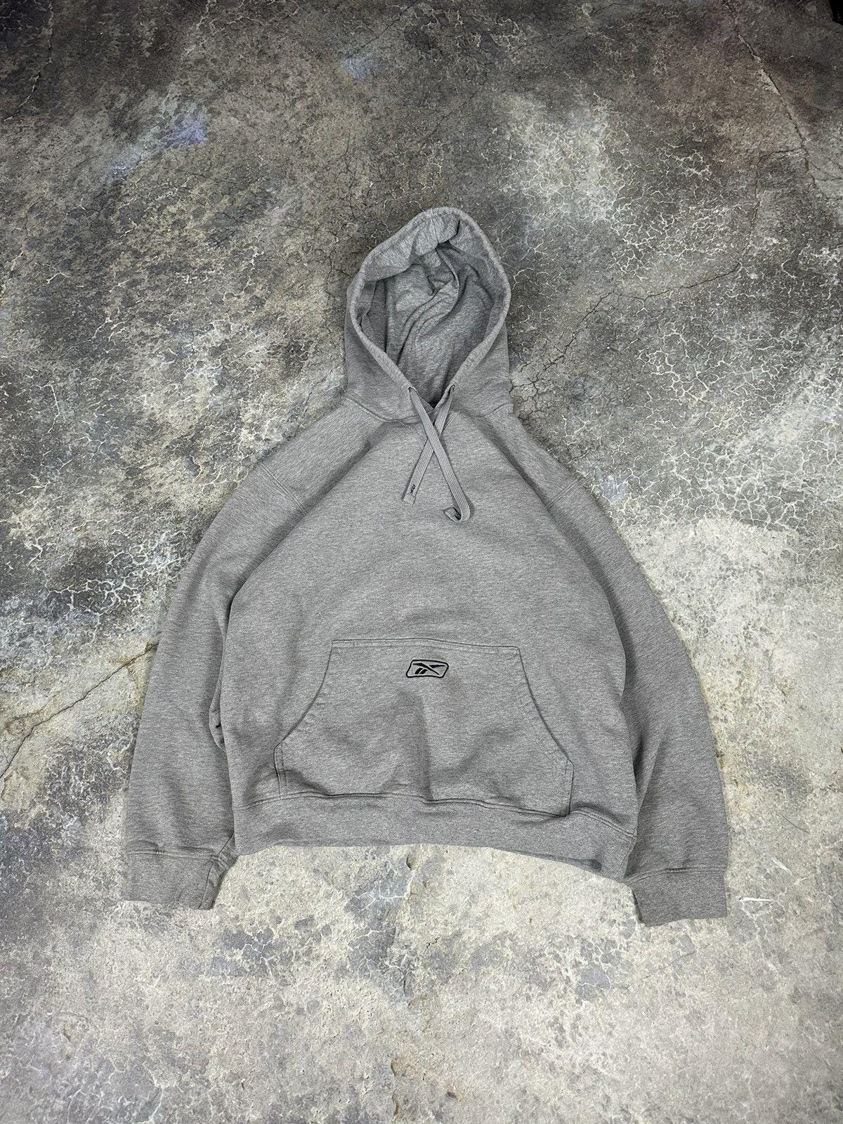 Vintage Rebook Centre Logo Hoodie