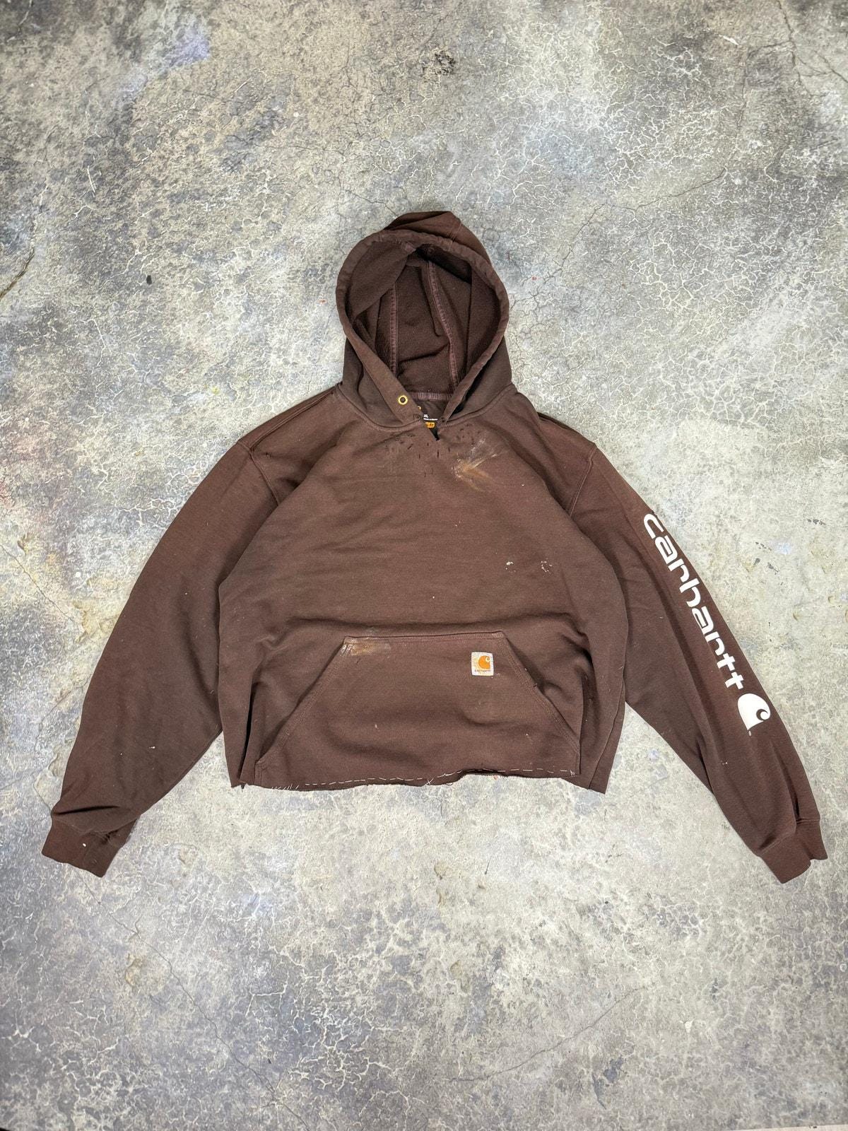 Vintage Distressed Carhartt Hoodie