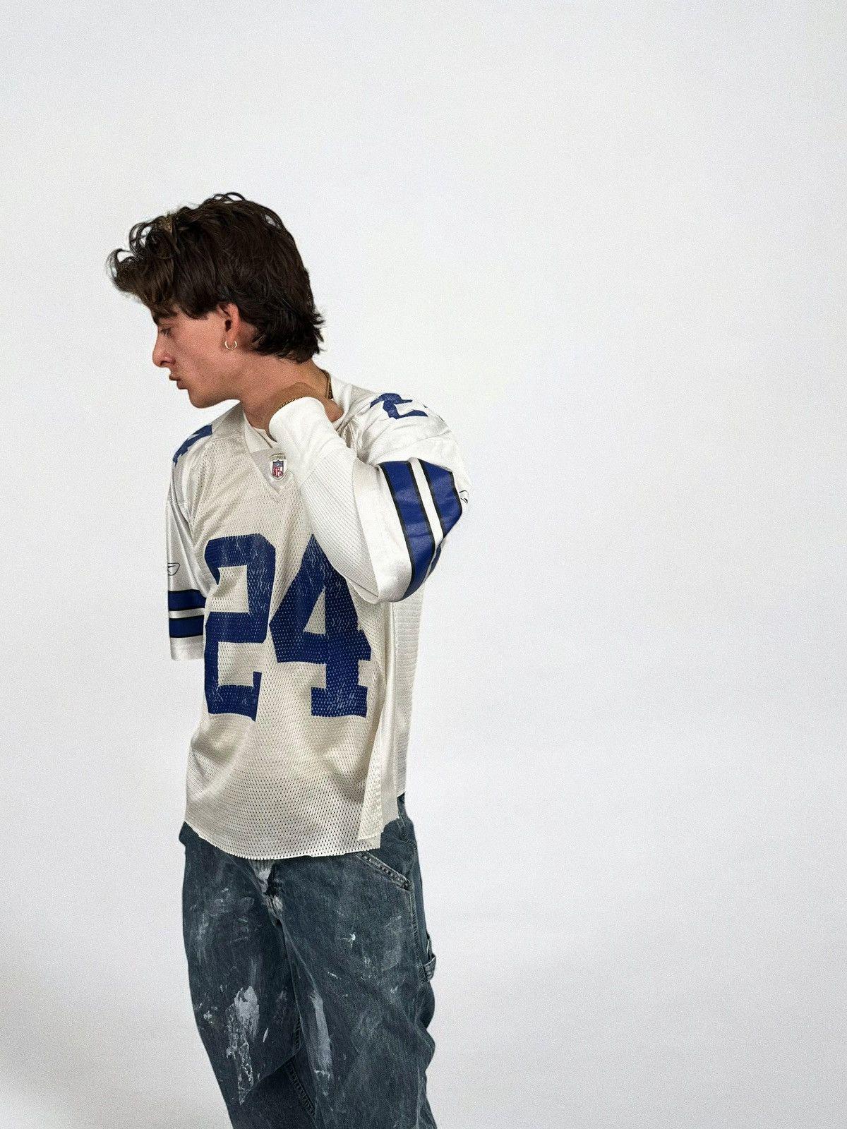 Vintage Distressed Patriots Mesh Jersey