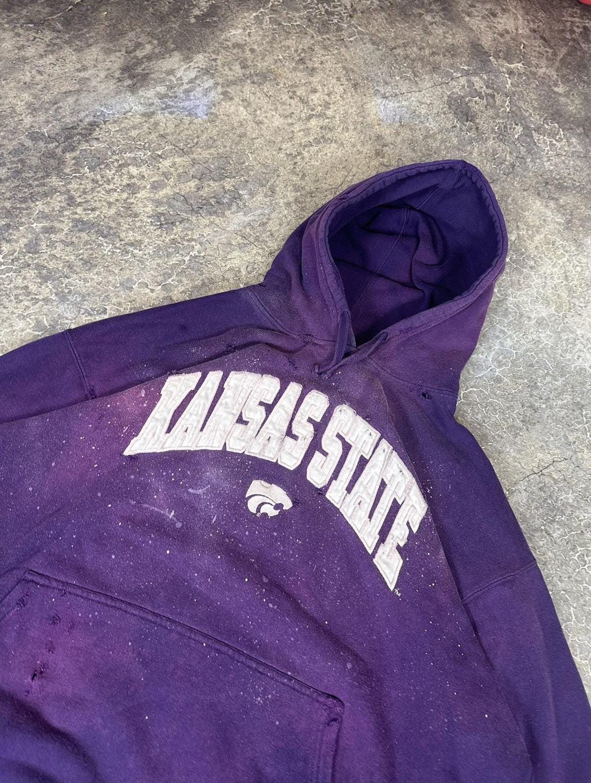 Vintage Thrashed Kansas State Hoodie