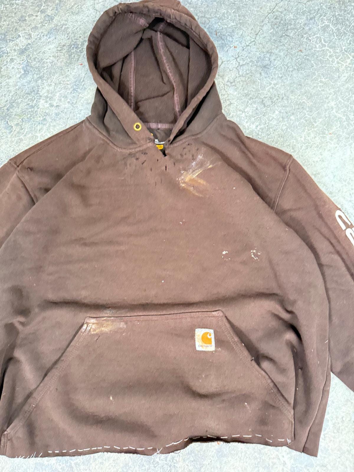Vintage Distressed Carhartt Hoodie