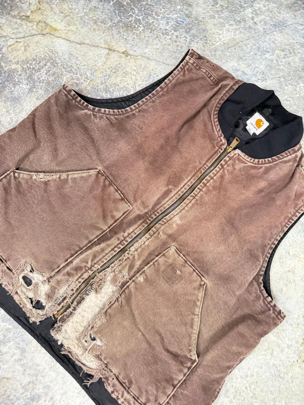 Vintage Thrashed Carhartt Vest