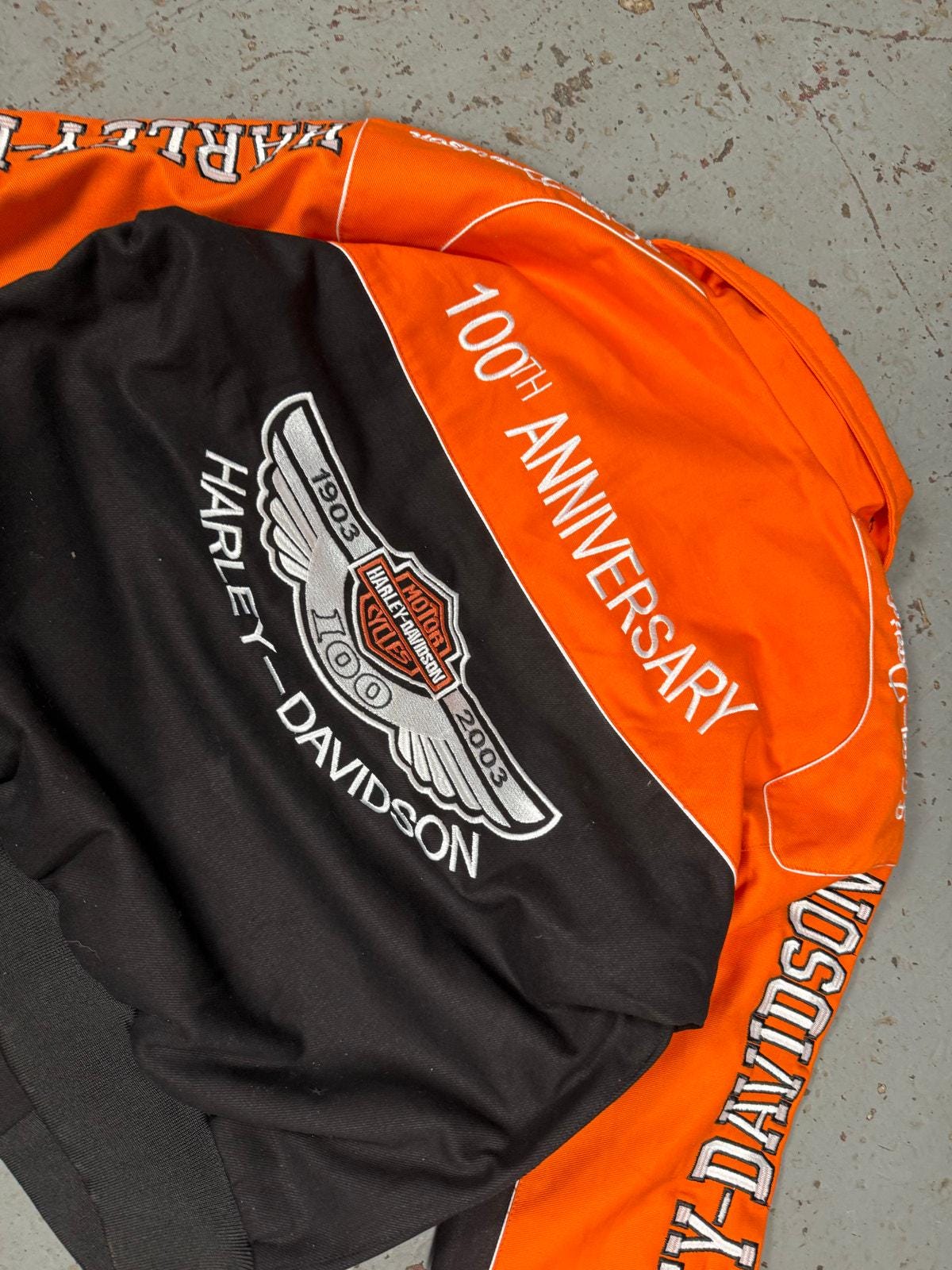 Vintage Harley Davidson NASCAR Jacket