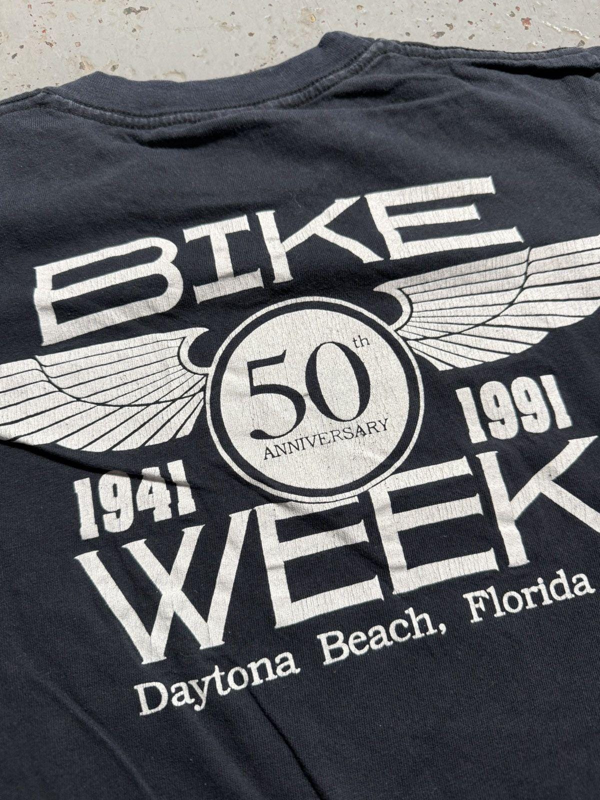 Vintage Faded 1991 Daytona Bike Week Single Stitch Tee