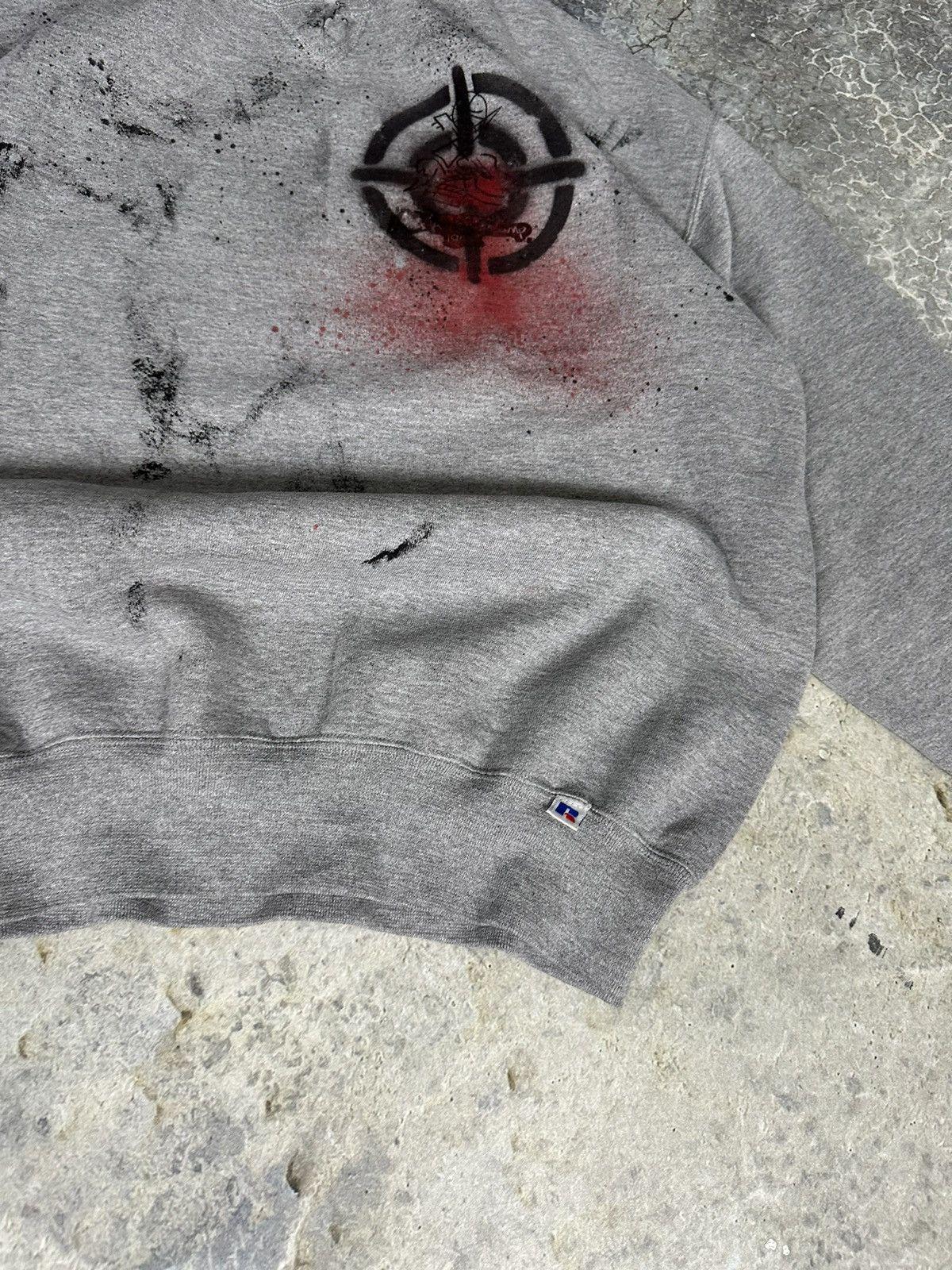 Vintage Russell’s Athletics Bullseye Crewneck