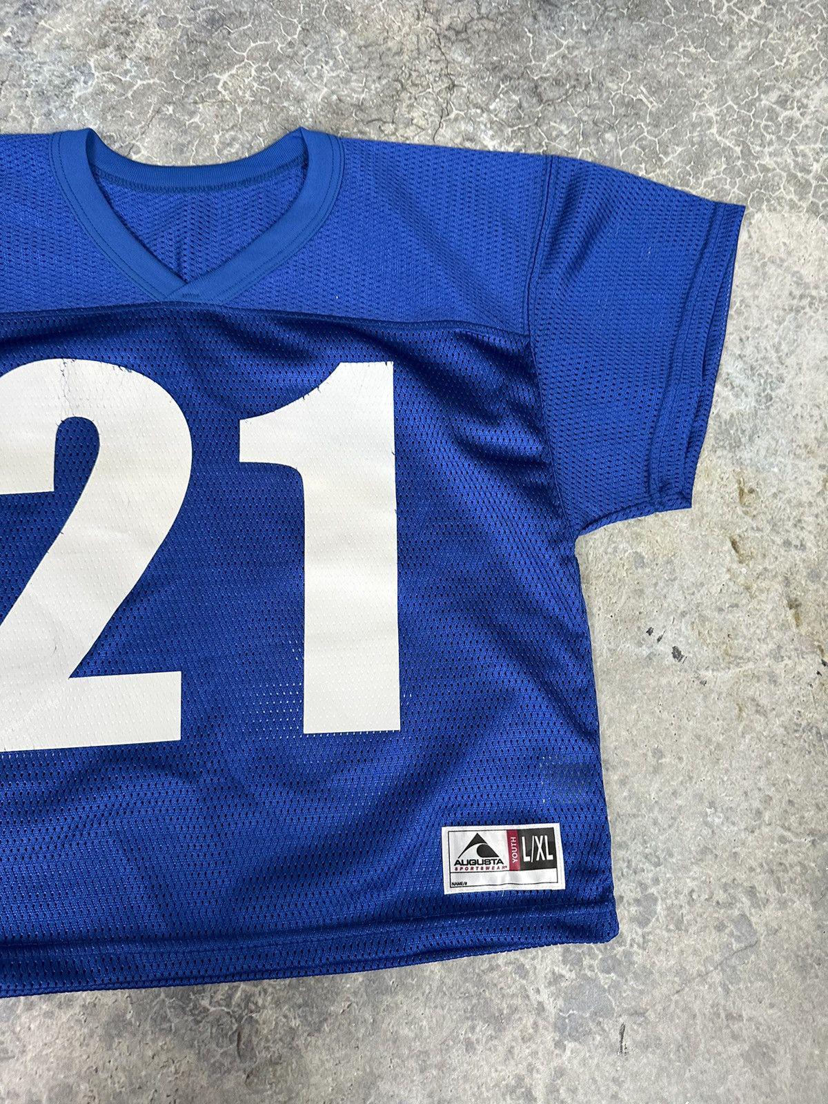 Vintage Mesh Cropped Football Jersey