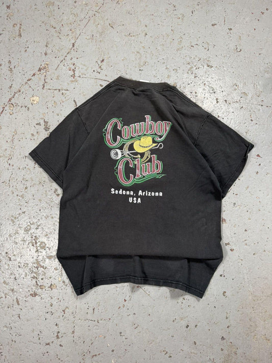 Vintage Faded Cowboy Club Arizona Tee