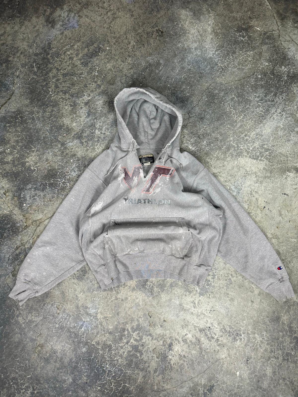 Thrashed Virgina Tech Hoodie