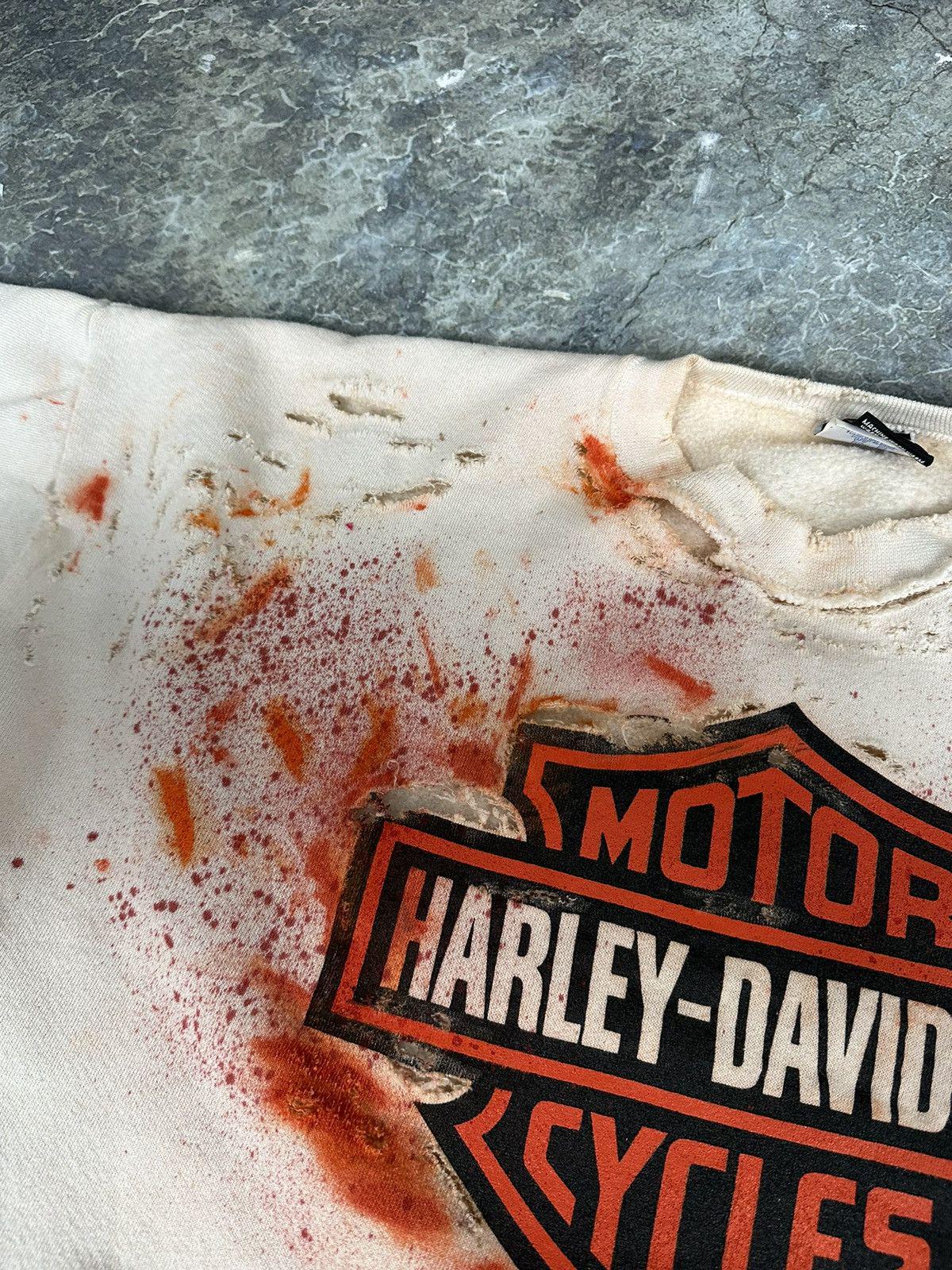 Vintage Road rash Harley sweater