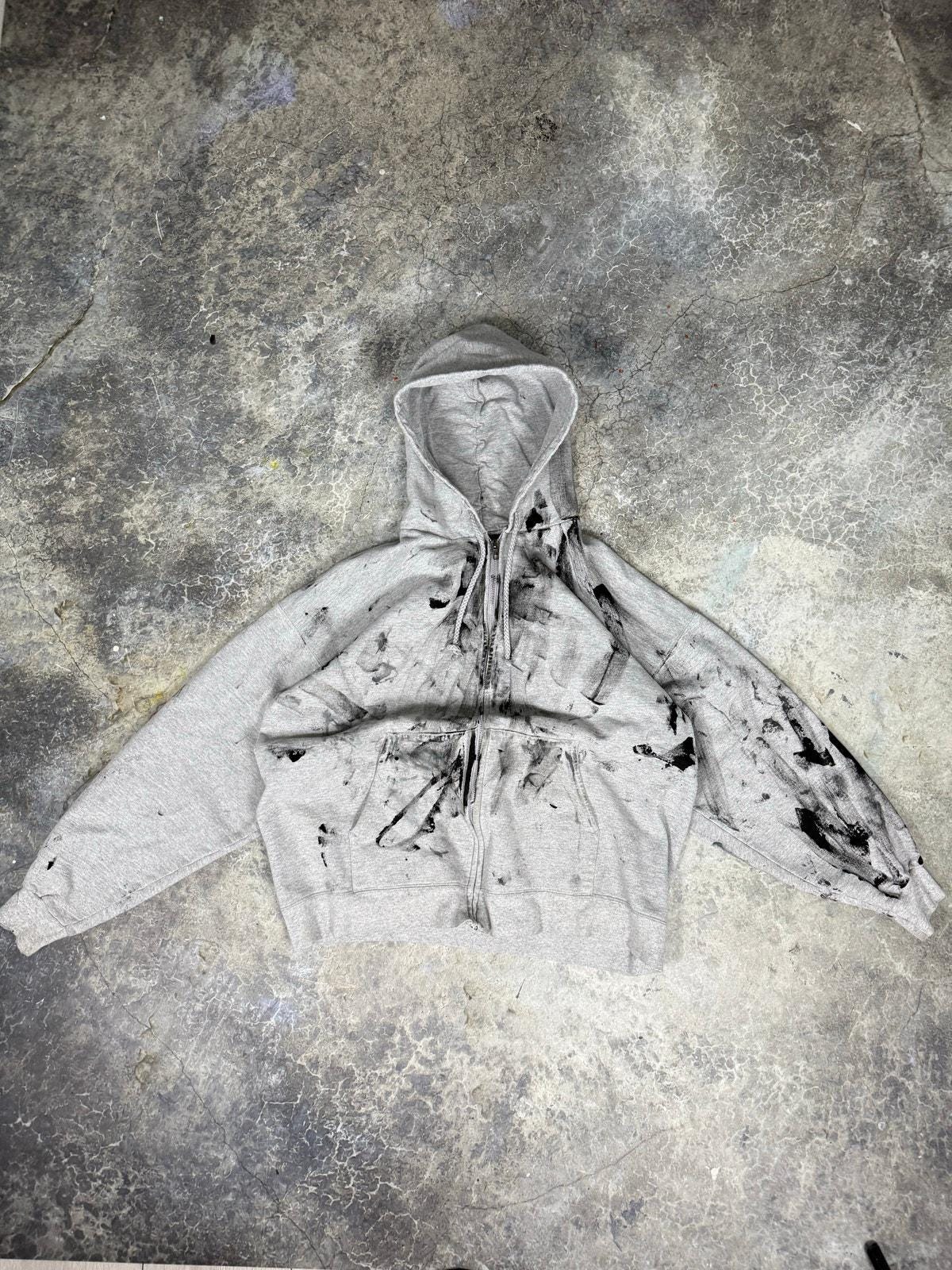Vintage Yankees Paint Hoodie