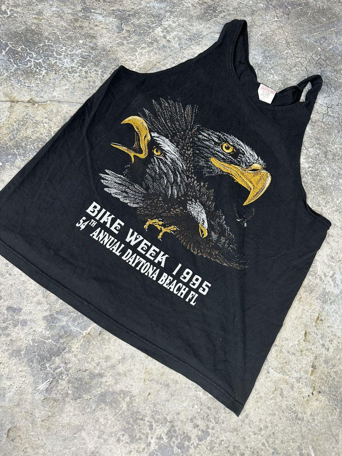 Vintage 90s Bike week Eagle Tank Top