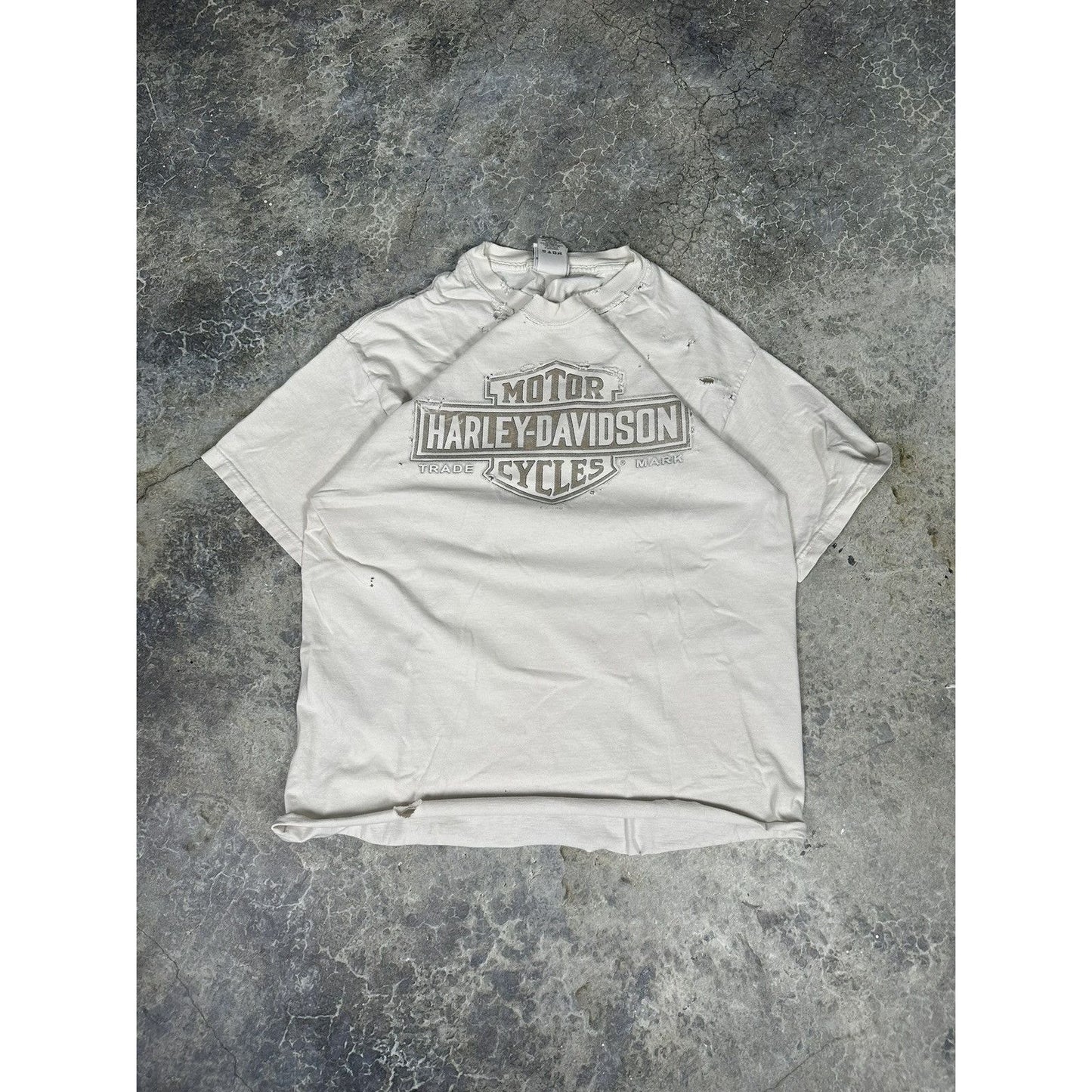 Vintage Thrashed Harley Tee