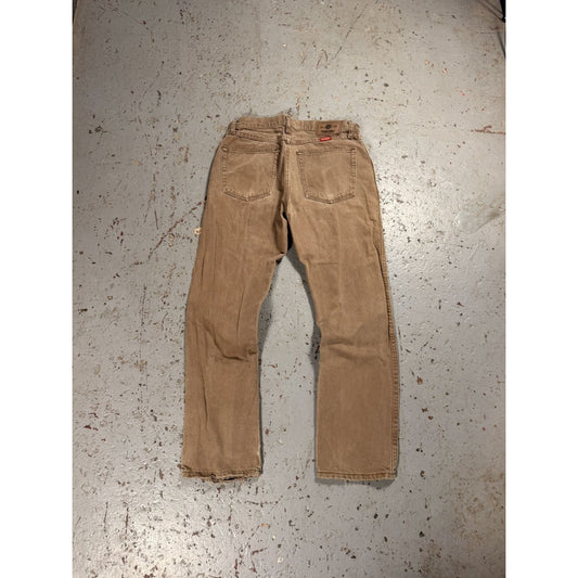 Vintage Classic Mocha Brown Wrangler Denim Pants