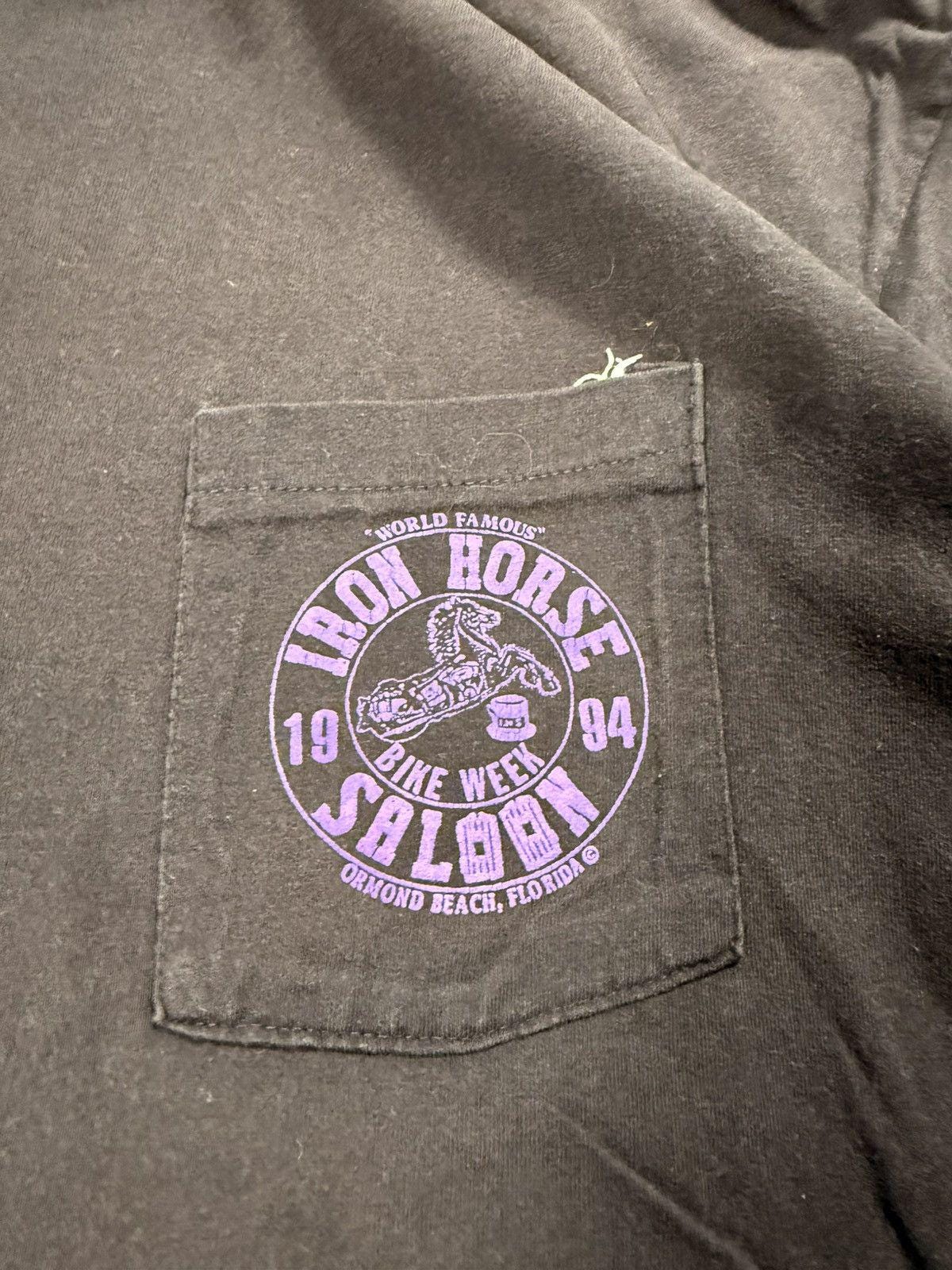 Vintage Iron Horse Biker Lightning Tee