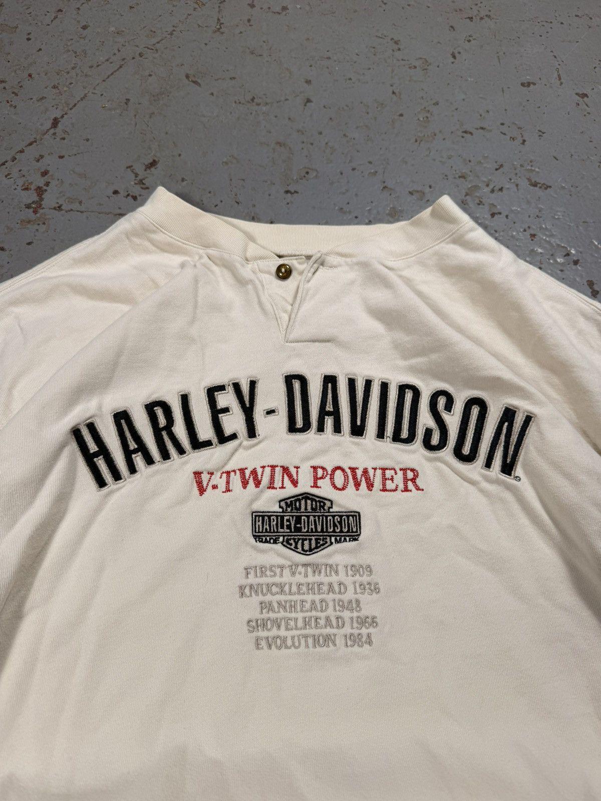 Vintage Distressed Harley Davidson Heavy Tee
