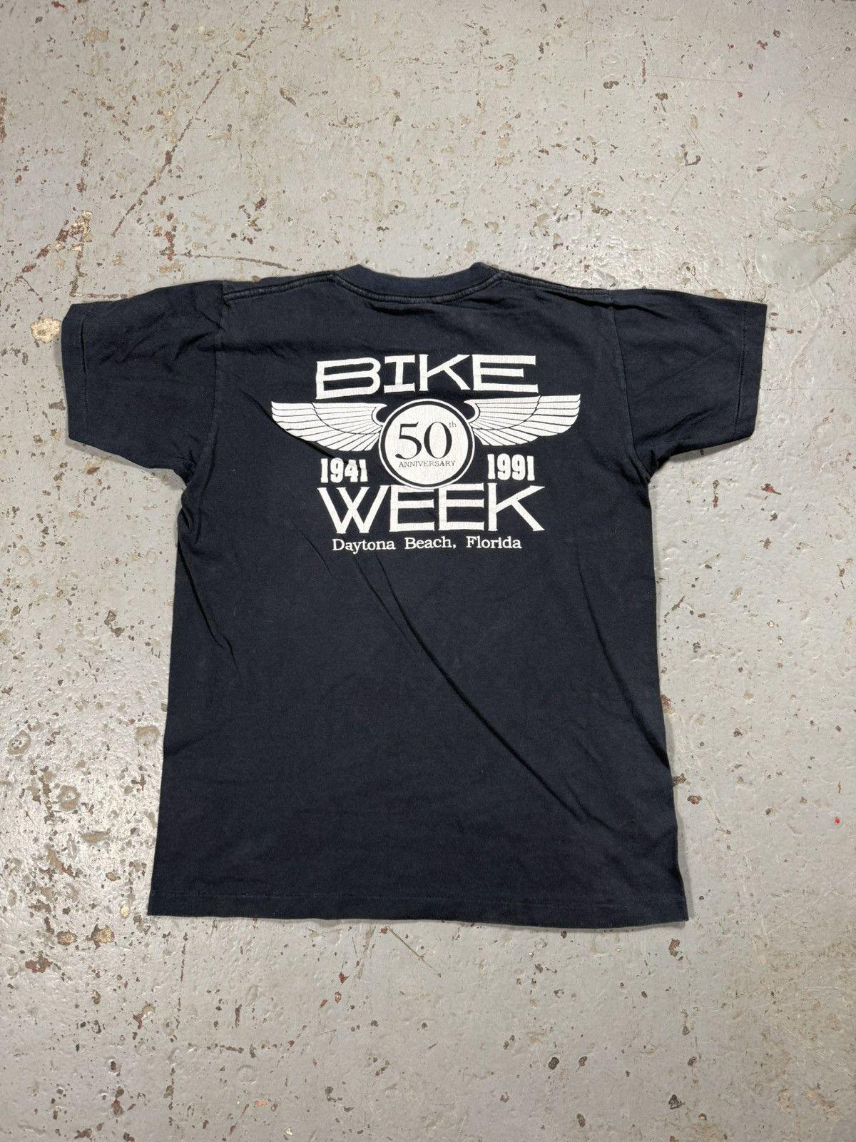 Vintage Faded 1991 Daytona Bike Week Single Stitch Tee