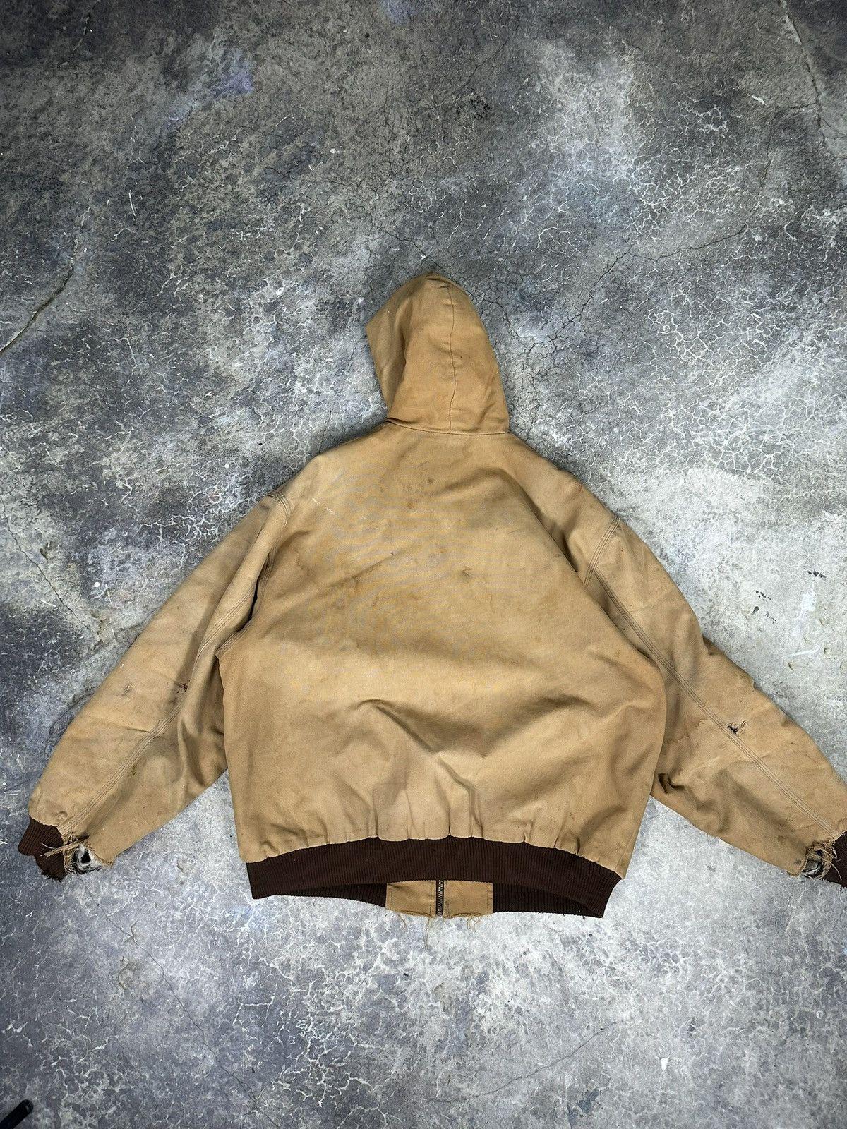 Vintage Carhartt Style Hooded Jacket
