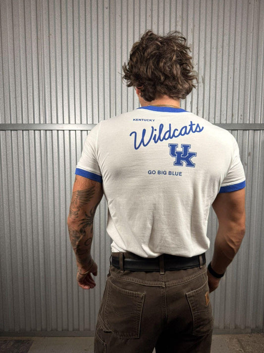 Vintage Kentucky Wild Cats Ringer Tee