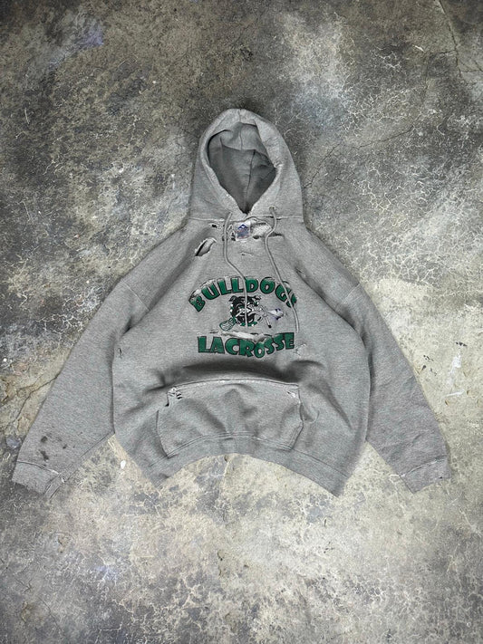 Vintage Thrashed Bulldogs Hoodie