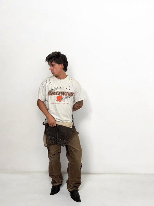 Vintage Thrashed Cleveland Browns Tee