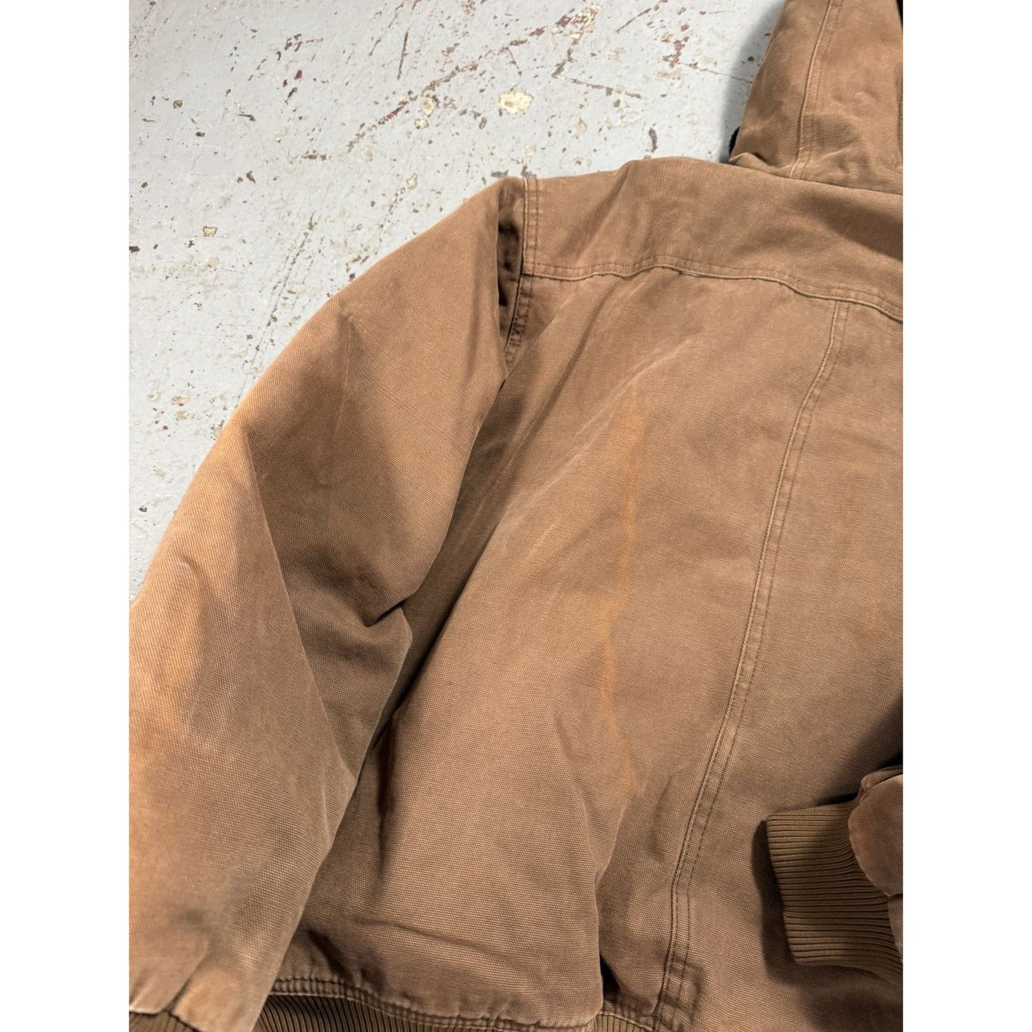 Vintage Mocha Brown Dickies Hooded Carhartt Style Jacket