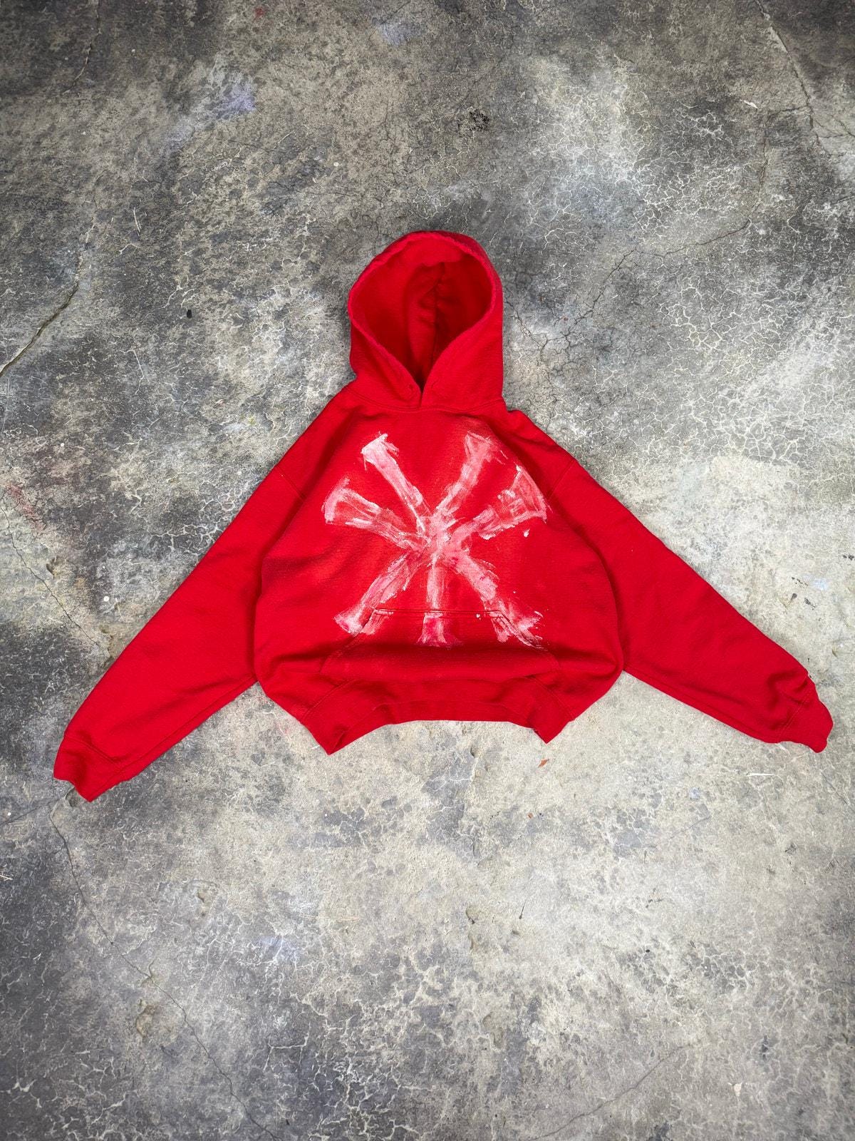 Vintage Yankees Paint Hoodie