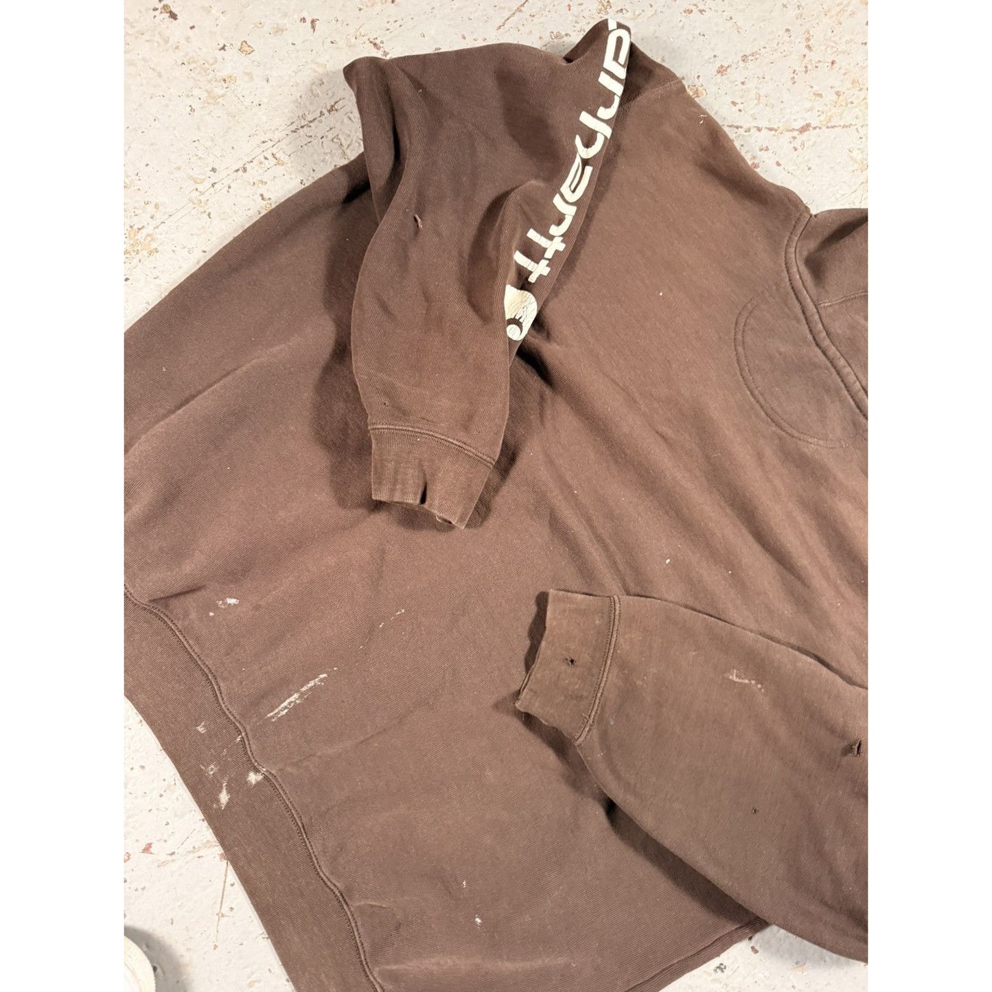 Vintage Distressed Carhartt Painter Hoodie