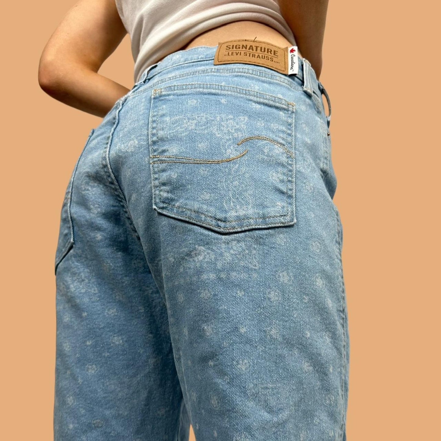 Levis paisley pants pants