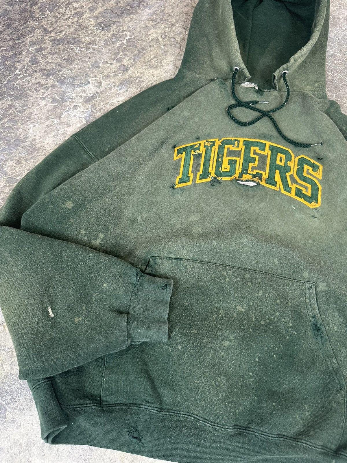 Vintage Thrashed Tigers Hoodie