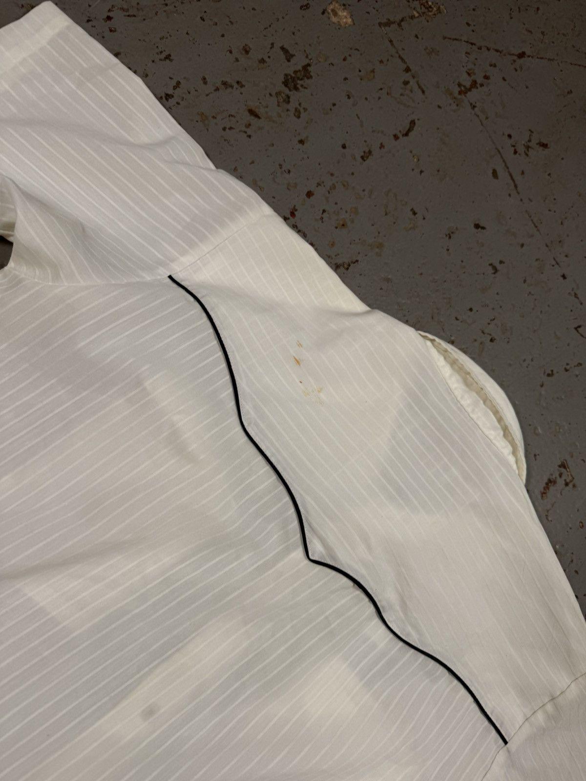 Vintage Western Pinstripe Cowboy Button up Tee