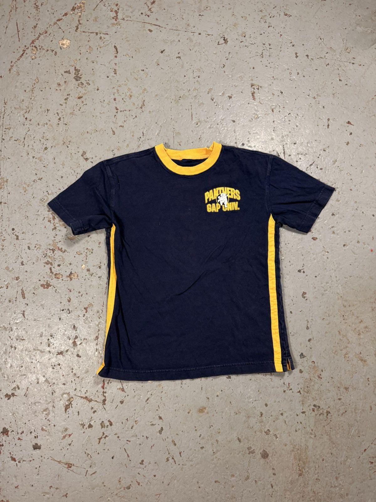 Vintage Panthers Gap Pinstripe Baby Tee / Tight / Cropped