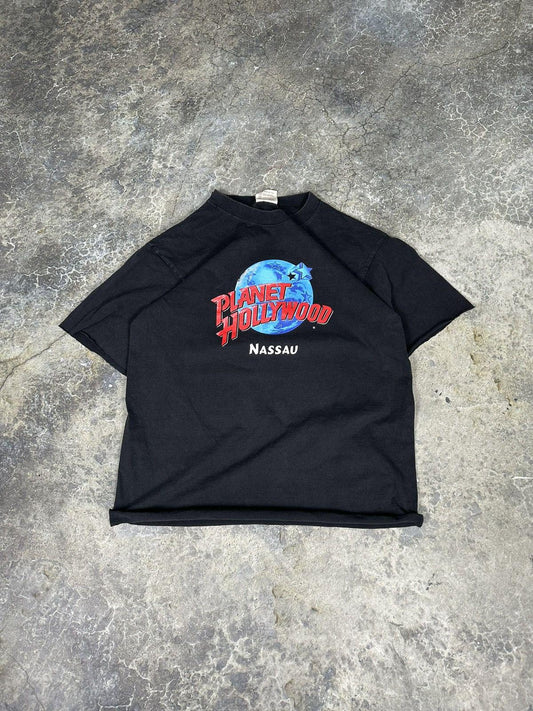 Vintage Cropped Planet Hollywood Tee