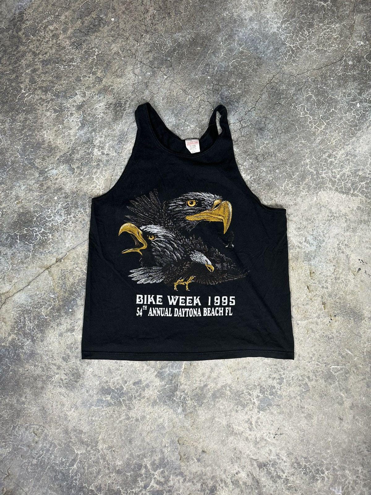 Vintage 90s Bike week Eagle Tank Top