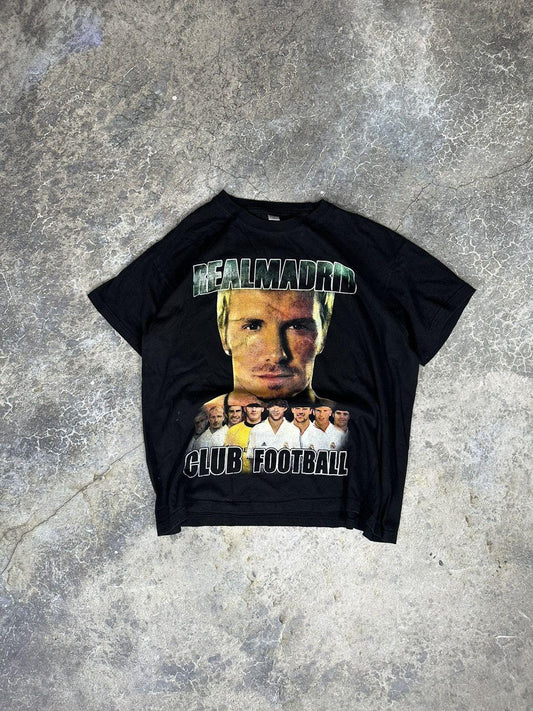 Vintage Real Madrid David Beckham Croppedtee
