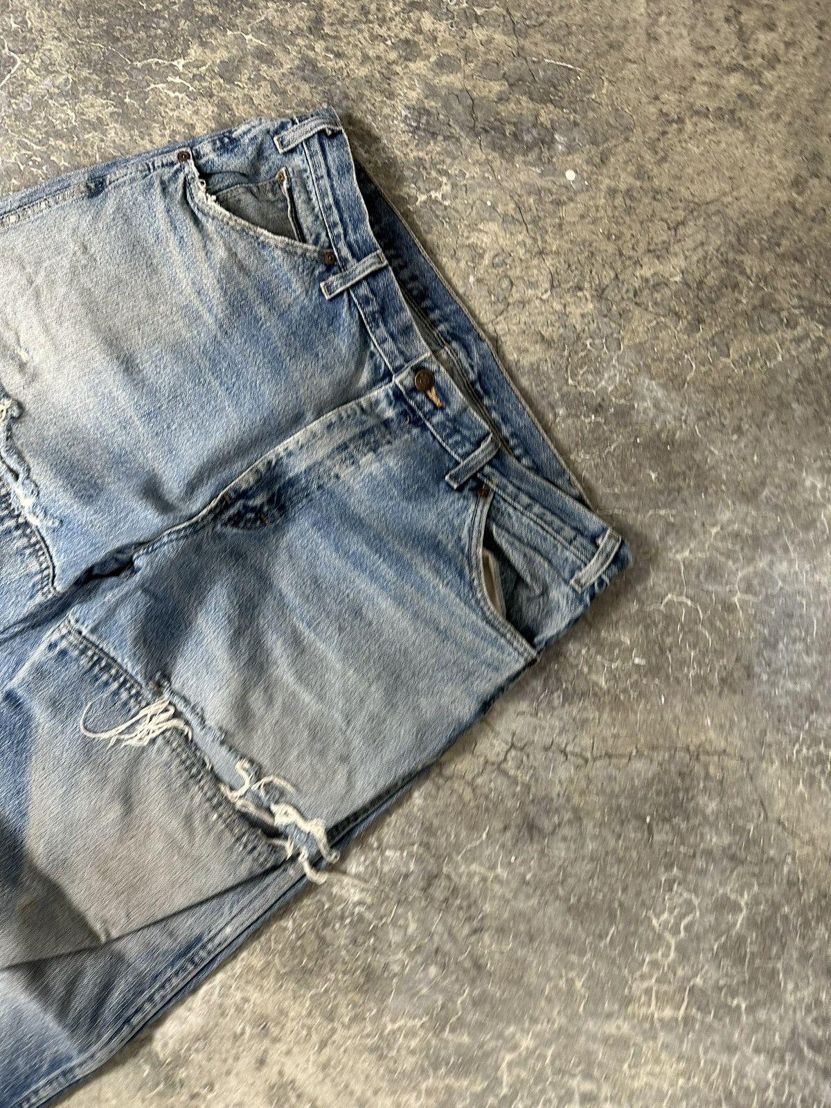 Vintage Thrashed Dickies Double Knee Denim