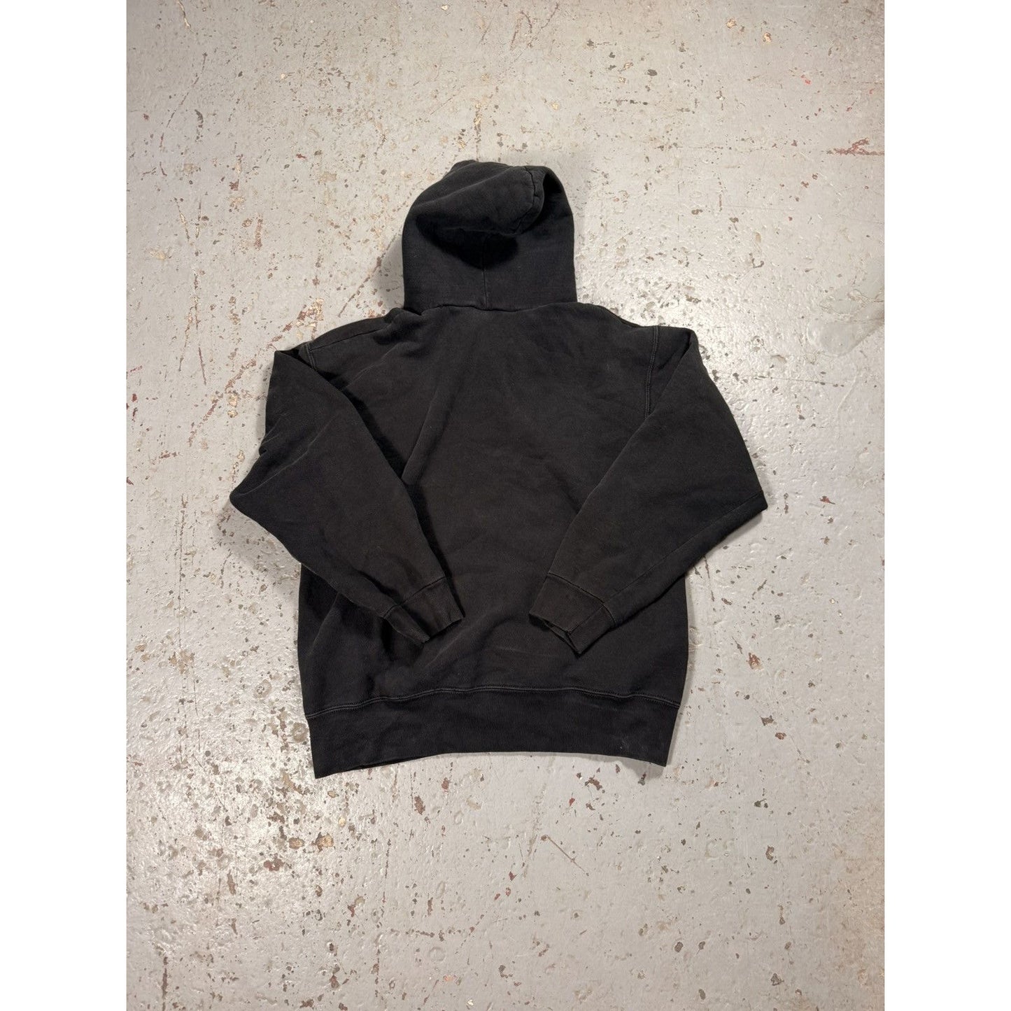 Vintage Fruit Of the Look Faded Black Blank Classic Hoodie